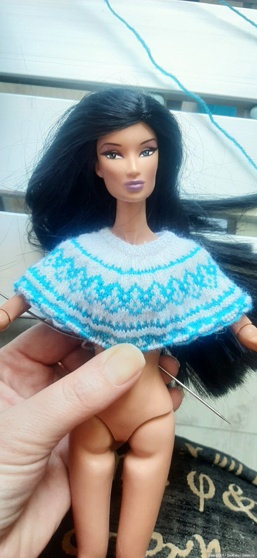 Лопапейса спицами — Одежда и обувь для кукол своими руками: фото