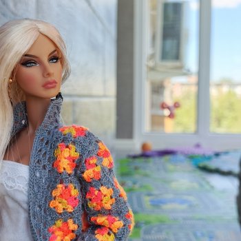 Кардиган для Агнес