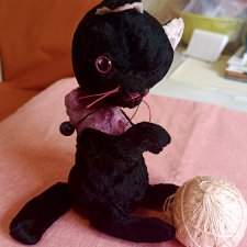 Молодой котик Уголёк 😻
