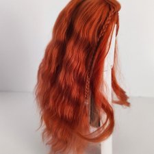 Парик из натуральных локонов козы . ОГ - 12см.