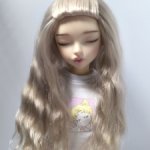 Парик для куклы Minifee и других кукол с обхватом головы 17,5-18см