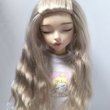 Парик для куклы Minifee и других кукол с обхватом головы 17,5-18см