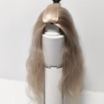 Парик из натуральных локонов козы . ОГ - 10,5см.