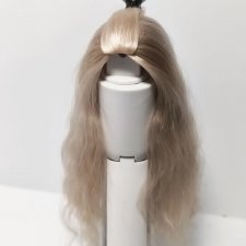 Парик из натуральных локонов козы . ОГ - 10,5см.