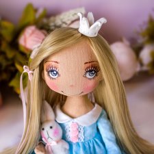 Текстильная куколка  Эмили