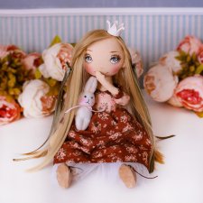 Текстильная куколка Мэри