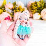 Миниатюрная куколка, кукла для куклы или мишки, портретная кукла, кукла на заказ