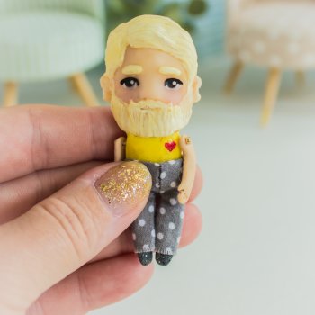 Стильный бородач