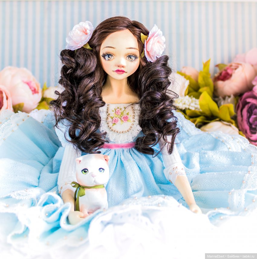 Marina Ebert авторские куклы, броши, миниатюра