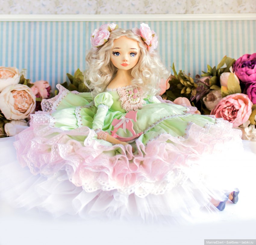 Marina Ebert авторские куклы, броши, миниатюра