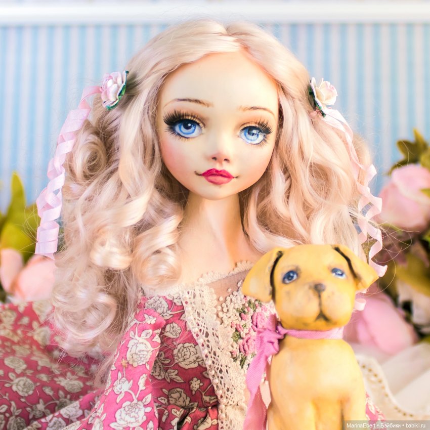 Marina Ebert авторские куклы, броши, миниатюра