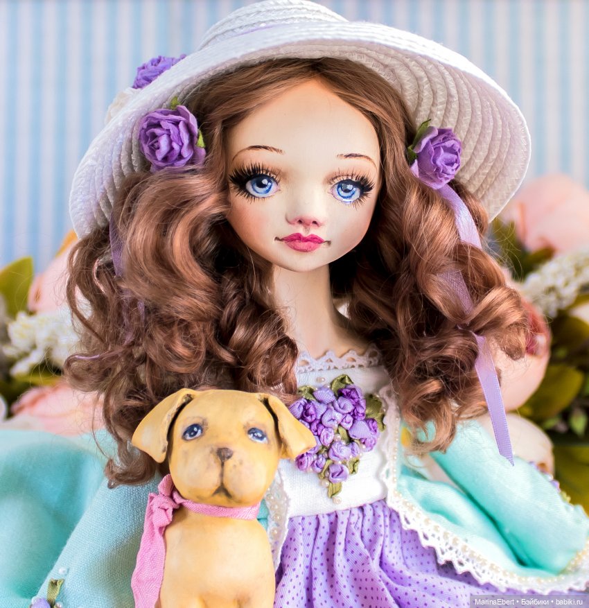 Marina Ebert авторские куклы, броши, миниатюра