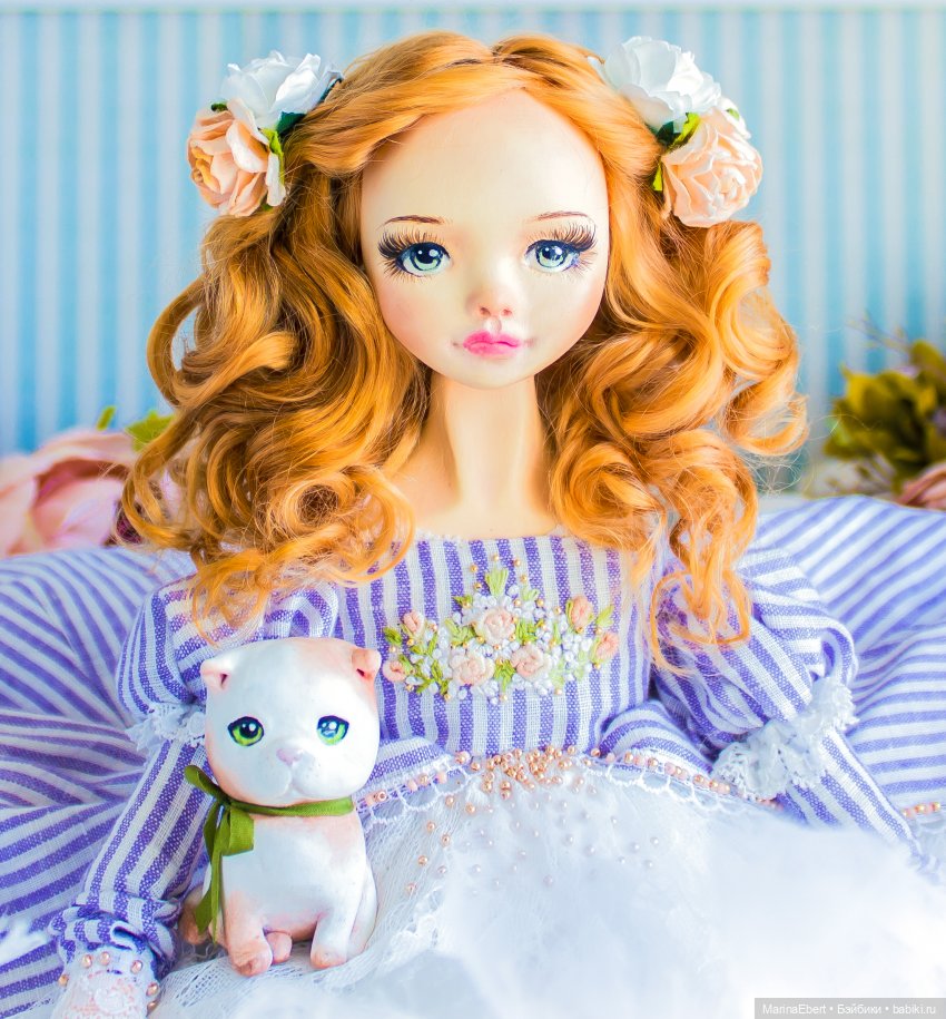 Marina Ebert авторские куклы, броши, миниатюра (фото 7)