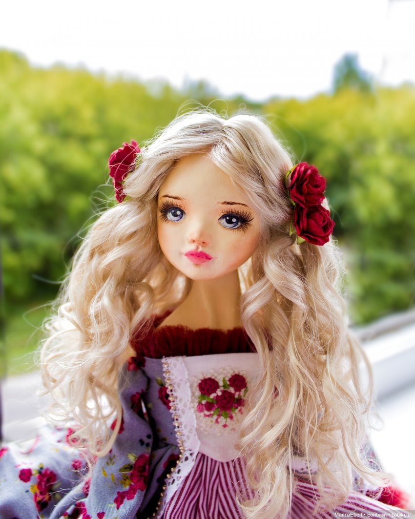 Marina Ebert авторские куклы, броши, миниатюра