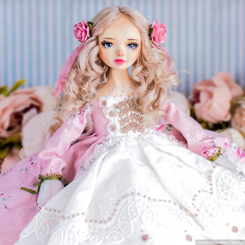 Marina Ebert авторские куклы, броши, миниатюра