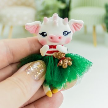 Дракончик Агнетта — символ 2024 года