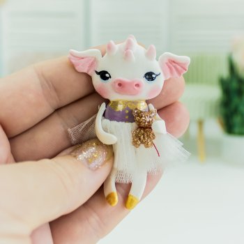 Дракончик Ракель — символ 2024 года