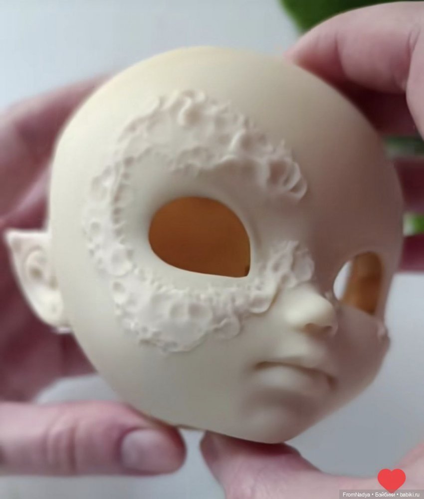 История создания "лишайной" куклы в фотографиях (фото 5)