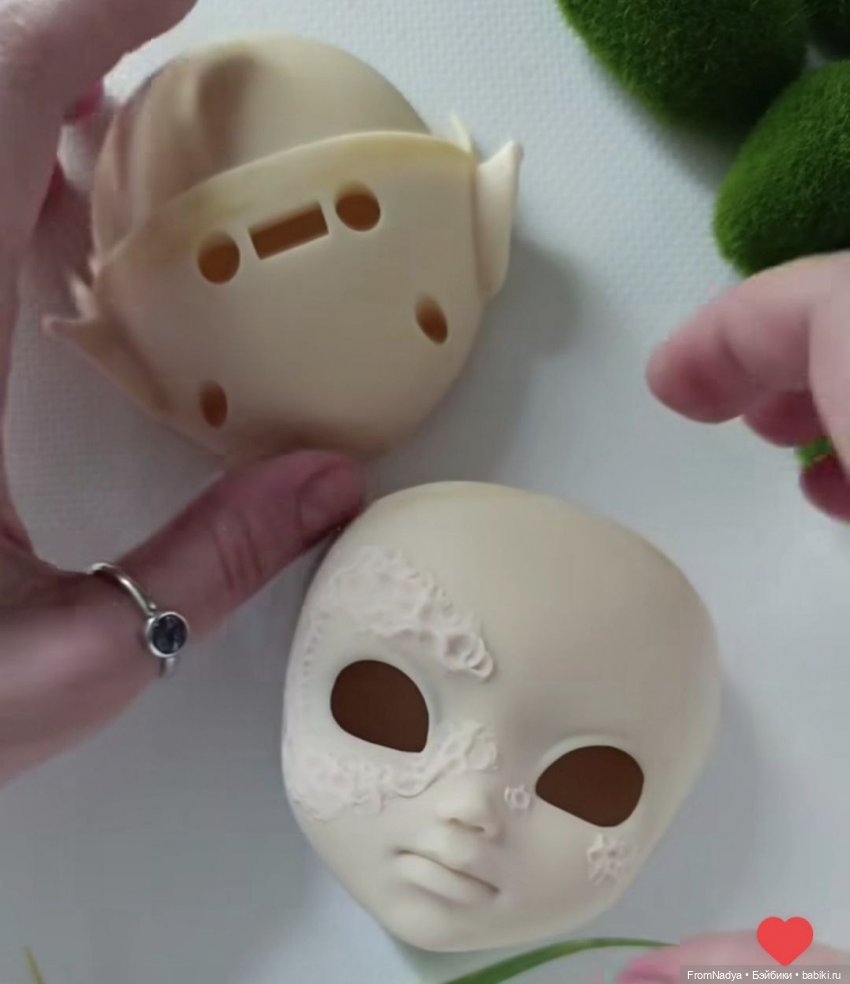 История создания "лишайной" куклы в фотографиях (фото 4)