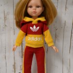 Трикотажный костюм на куклу  Паола Рейна