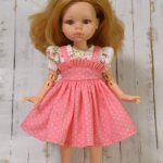 Платье на куклу  Паола Рейна