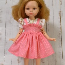 Платье на куклу  Паола Рейна