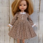 Платье на куклу  Паола Рейна