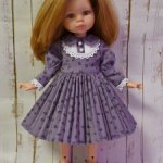 Платье на куклу  Паола Рейна