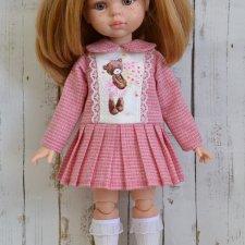 Платье на куклу  Паола Рейна