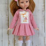 Платье на куклу  Паола Рейна