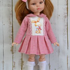 Платье на куклу  Паола Рейна