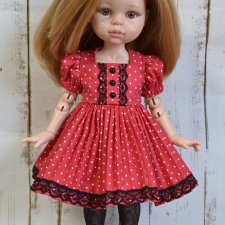 Платье на куклу  Паола Рейна