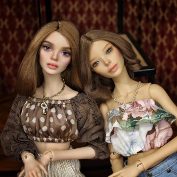 Бонни и Алиса Glacedolls