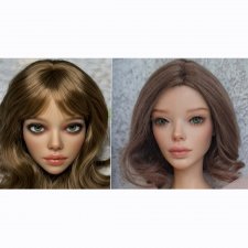 Мари и Алиса Glacedolls две головы