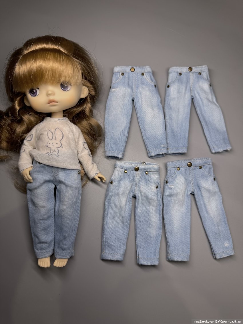 Монст в джинсах — Куклы Xiaomi Monst (Сяоми) и Pipitom: шарнирные (фото 3)