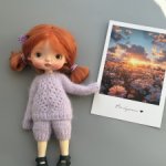 Вязаный комплект для Монст