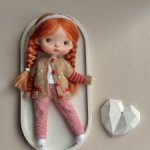 Брючки и кардиган для Монст