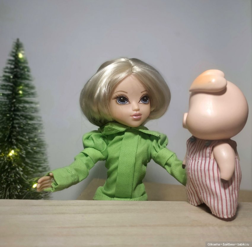 Новогодняя телепрограмма. Спокойной ночи, малыши! Тетя Лина и Хрюша (фото 3)