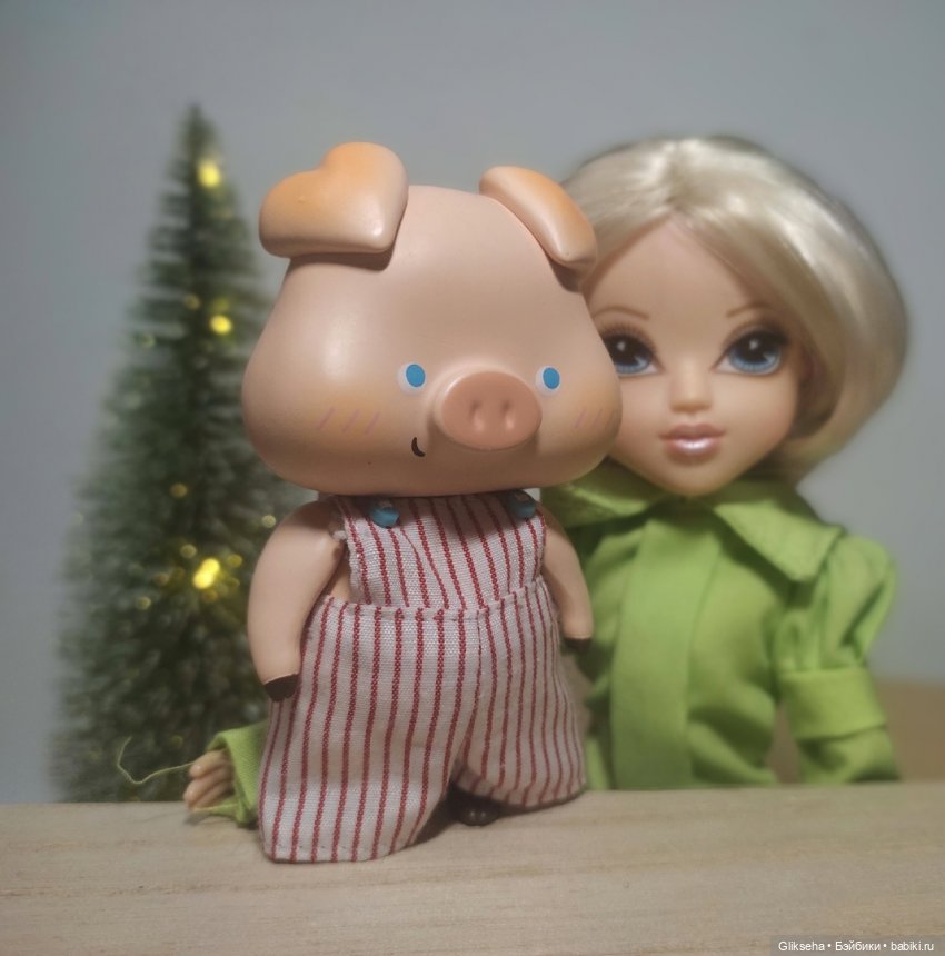 Новогодняя телепрограмма. Спокойной ночи, малыши! Тетя Лина и Хрюша (фото 4)