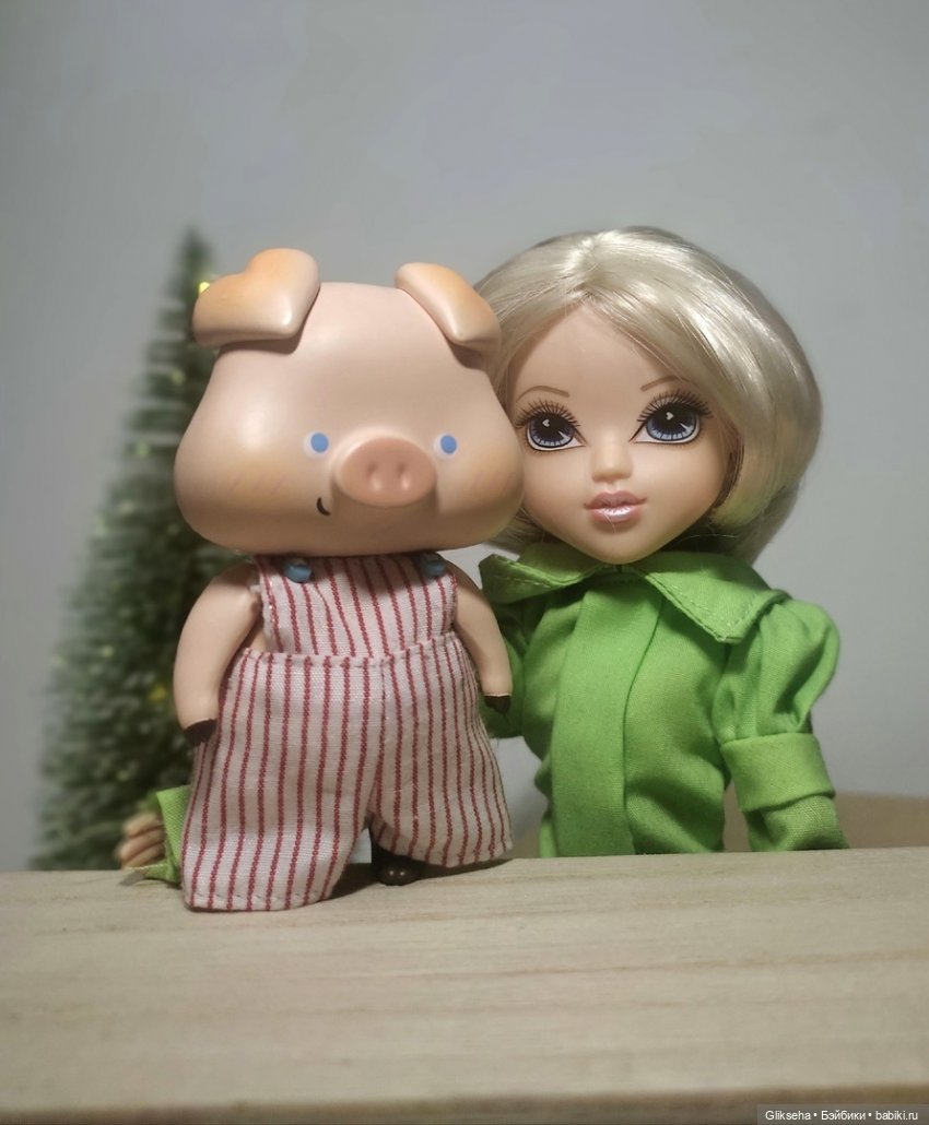 Новогодняя телепрограмма. Спокойной ночи, малыши! Тетя Лина и Хрюша (фото 7)