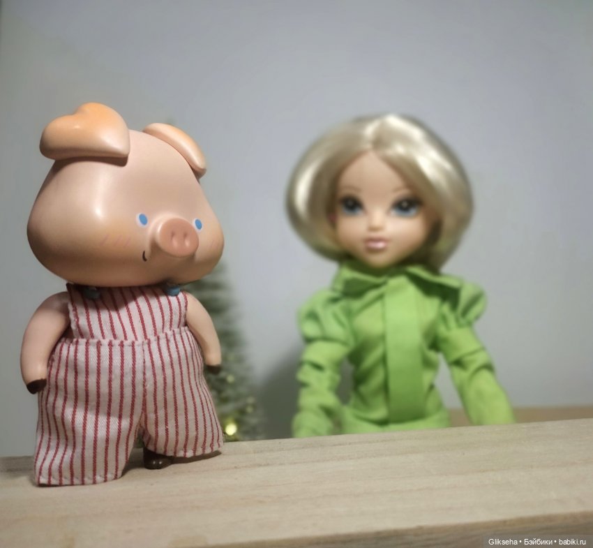 Новогодняя телепрограмма. Спокойной ночи, малыши! Тетя Лина и Хрюша (фото 2)