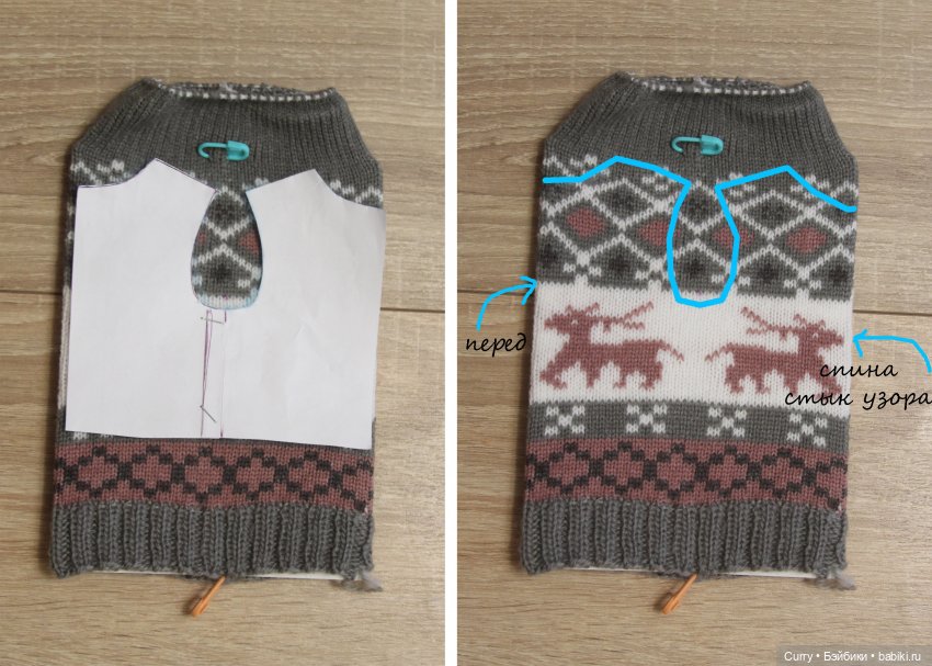 Вяжем свитер из носка — Одежда и обувь для кукол своими руками: фото (фото 7)