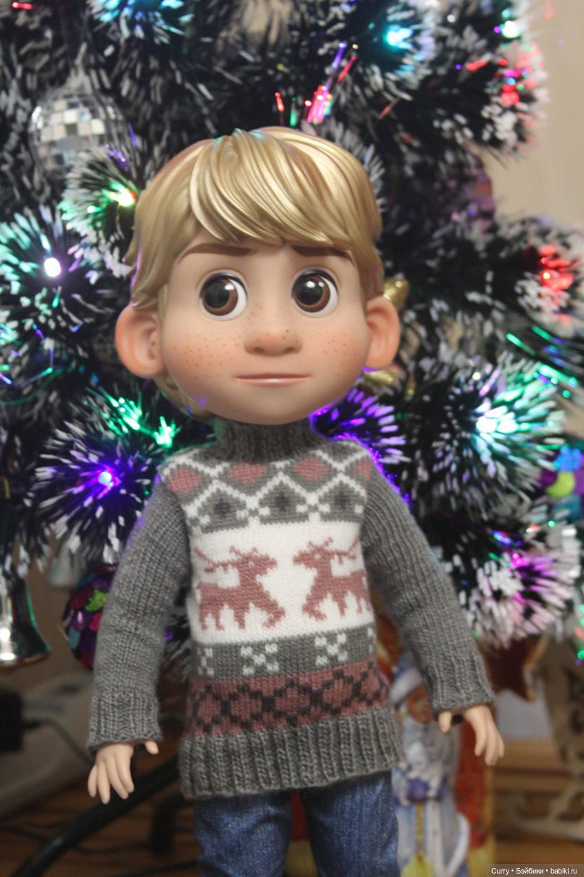 Вяжем свитер из носка — Одежда и обувь для кукол своими руками: фото