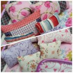 Комплект из одеяла и подушек для кукол