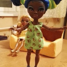 О платье, снова о мебели и в целом про нас