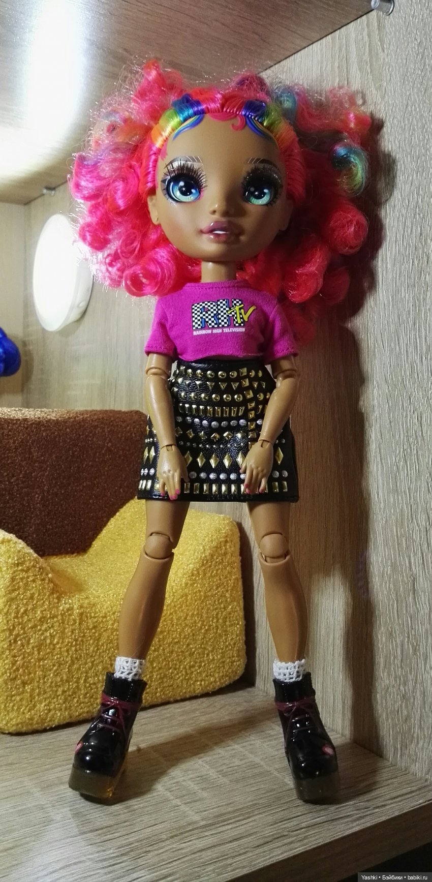 Мои шкафожители. Даша | Бэйбики Мои шкафожители. Даша — Куклы Rainbow High (Рейнбоу Хай