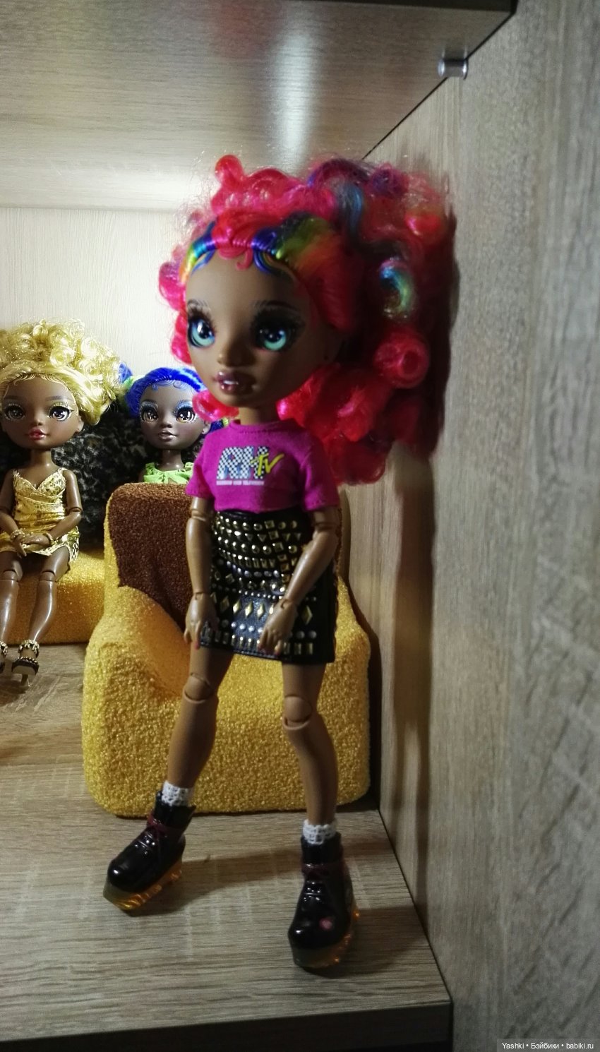 Мои шкафожители. Даша | Бэйбики Мои шкафожители. Даша — Куклы Rainbow High (Рейнбоу Хай (фото 3)