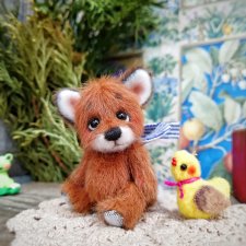 Мини лисик с цыпой