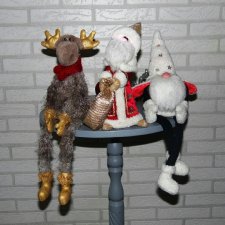 Новогодний лось родился