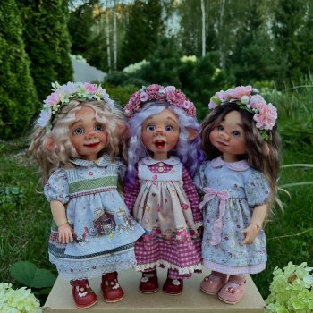 Садовые цветочки